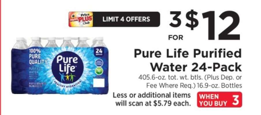 Pure Life Purified Water 24-Pack
