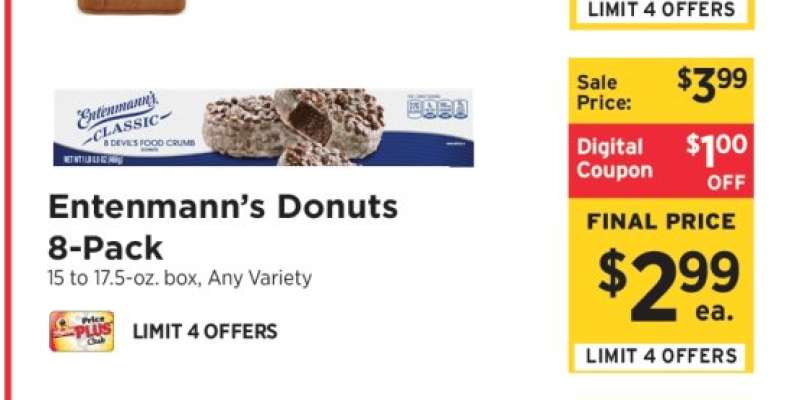 Entenmann’s Donuts 8 Pack
