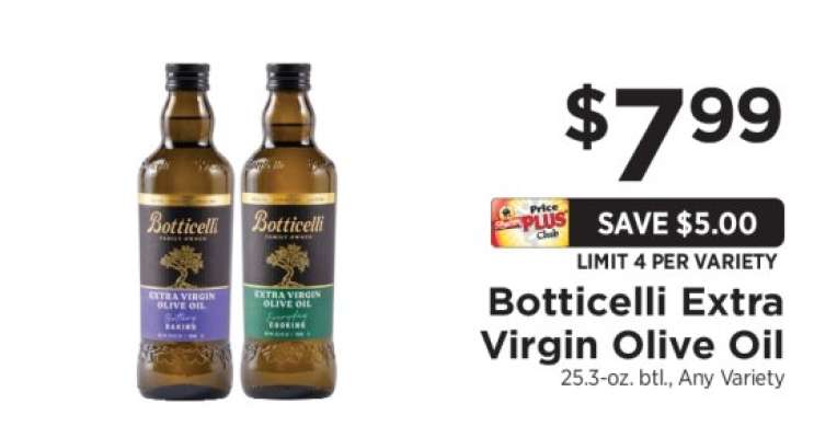 Botticelli Extra Virgin Olive Oil