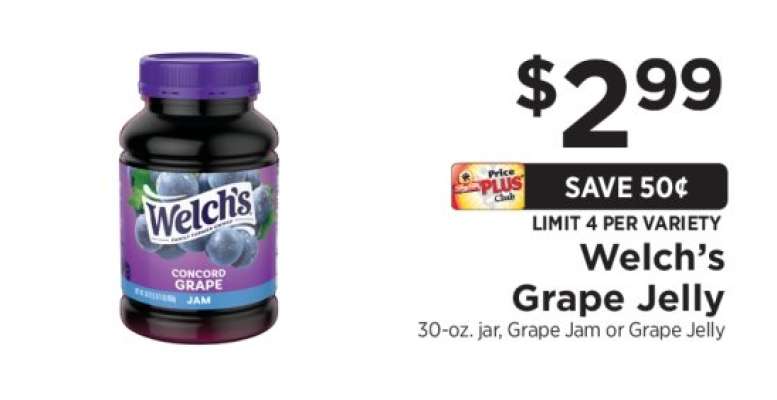 Welch’s grape jelly