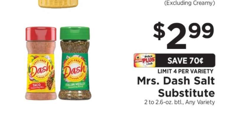 Mrs. Dash Salt Substitute