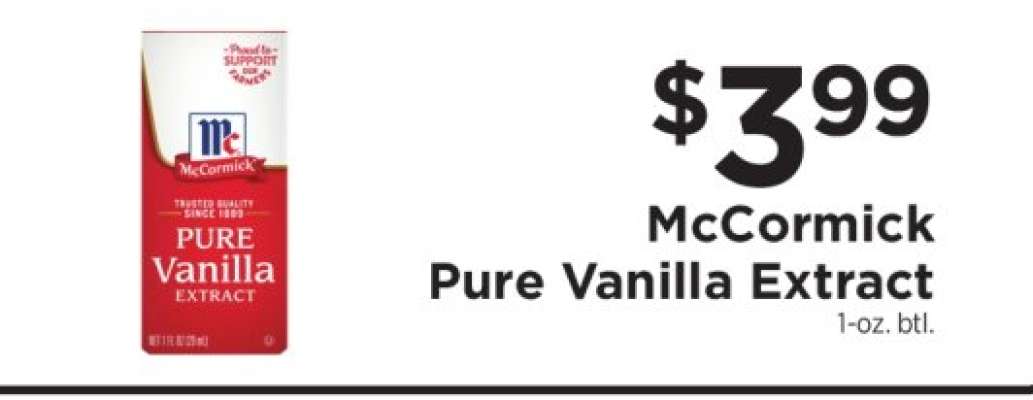 McCormick Pure Vanilla Extract