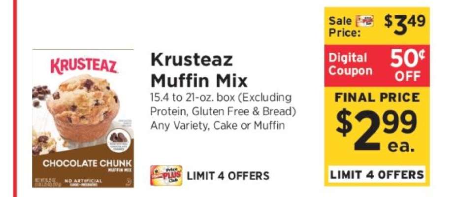 Krusteaz Muffin Mix