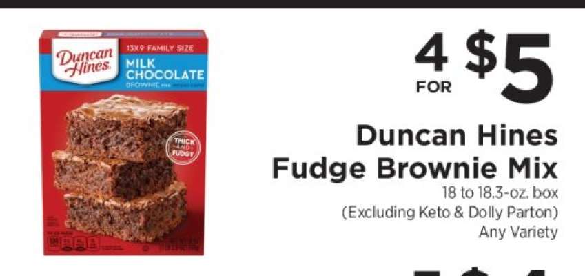 Duncan Hines Fudge Brownie Mix