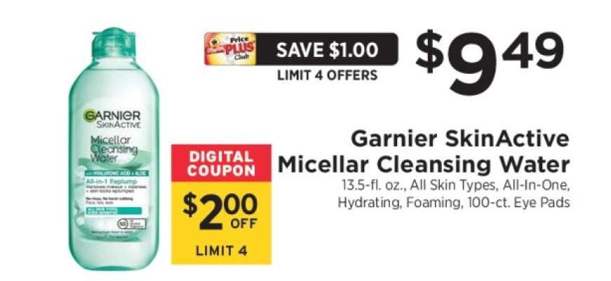 Garnier SkinActive Micellar Cleansing Water