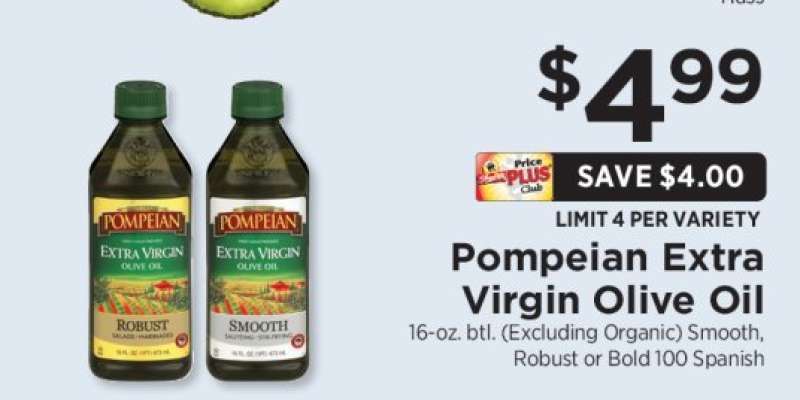Pompeian Extra Virgin Olive Oil