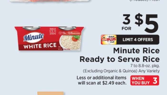 Minute Rice Ready to Serve Rice