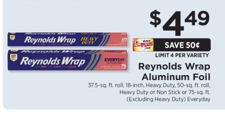 Reynolds Wrap Aluminum Foil