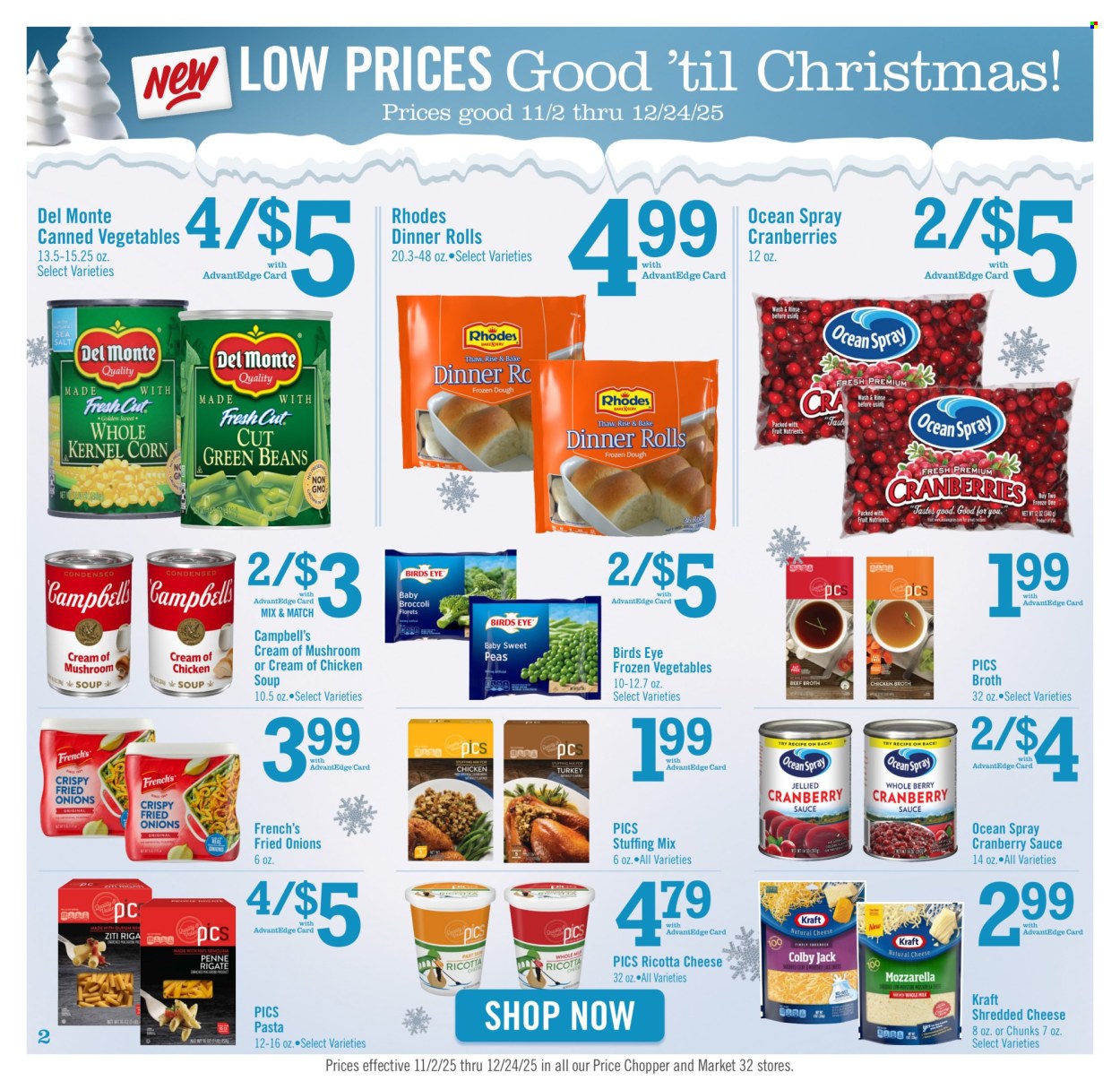Price Chopper ad - 11/02/2025 - 12/24/2025. Page 2