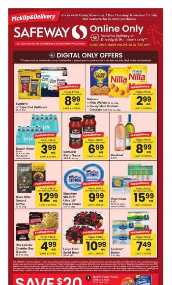 Safeway Flyer - 11/07/2025 - 11/13/2025.