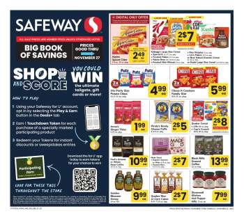 Safeway Flyer - 11/07/2025 - 11/27/2025.