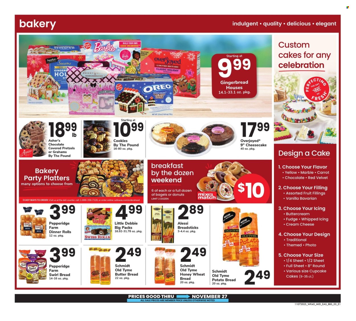 Safeway ad - 11/07/2025 - 11/27/2025. Page 3