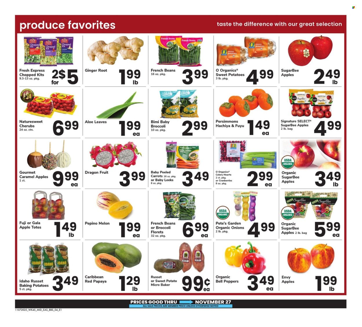 Safeway ad - 11/07/2025 - 11/27/2025. Page 4