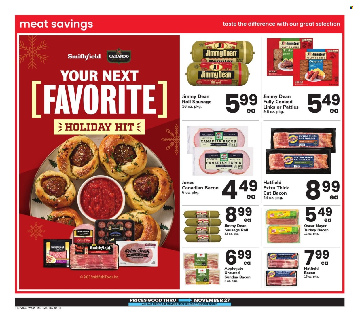 Safeway ad - 11/07/2025 - 11/27/2025. Page 6