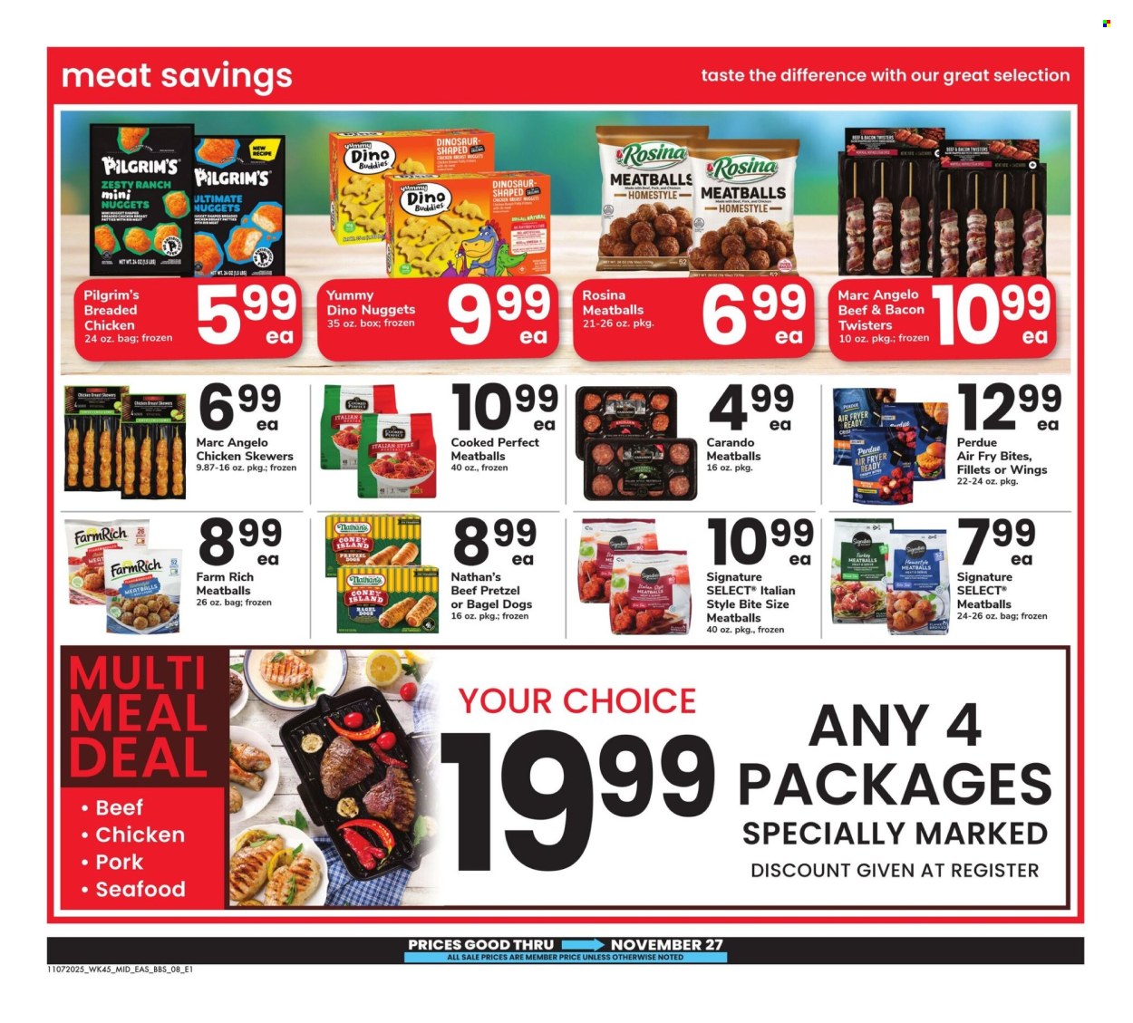 Safeway ad - 11/07/2025 - 11/27/2025. Page 8