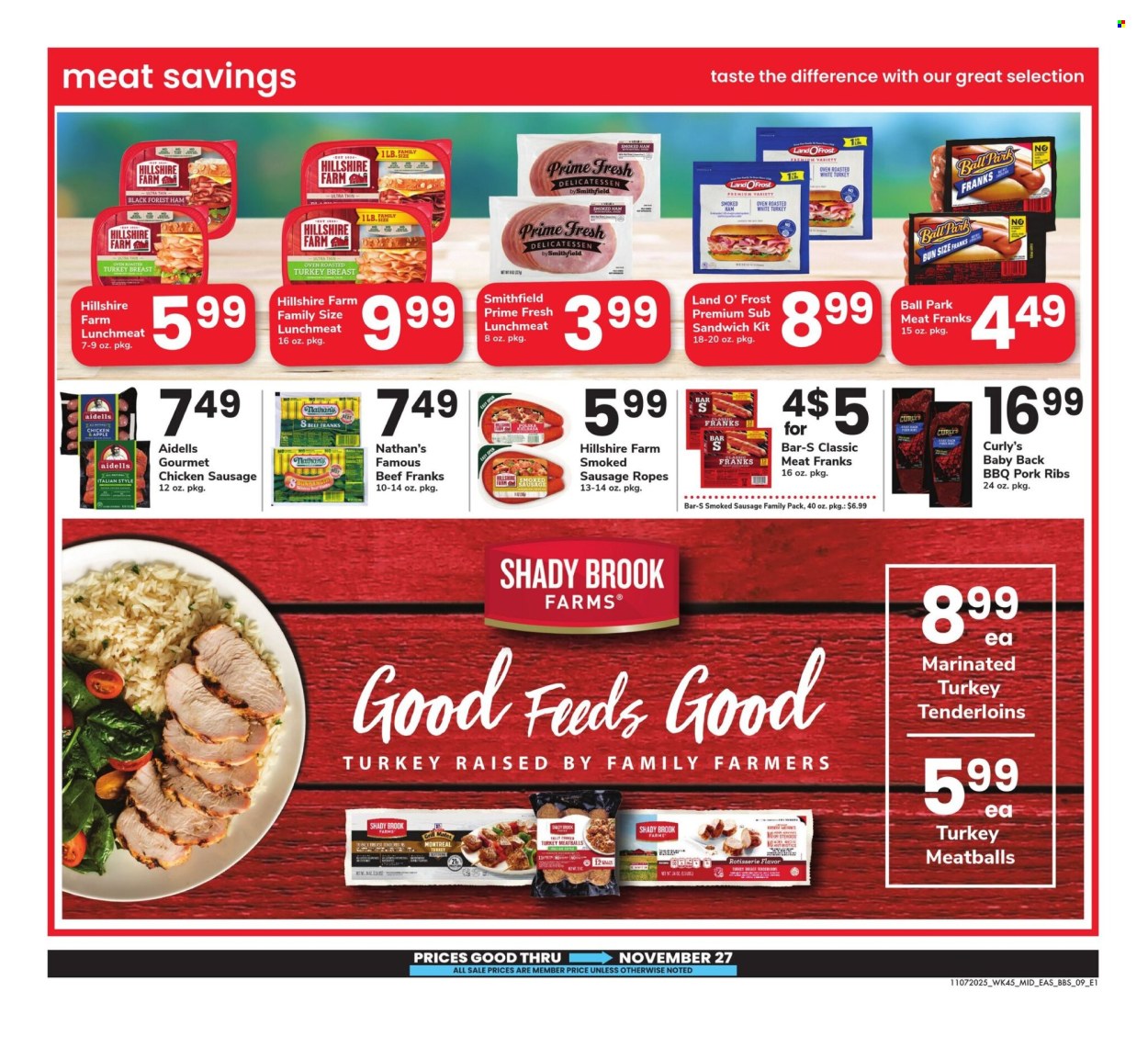Safeway ad - 11/07/2025 - 11/27/2025. Page 9