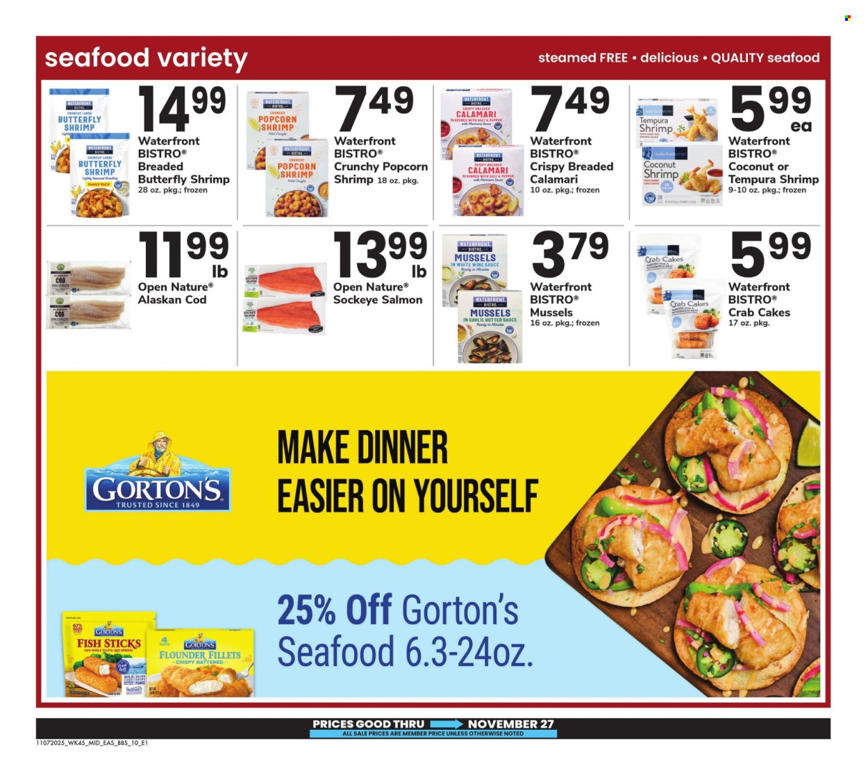 Safeway ad - 11/07/2025 - 11/27/2025. Page 10