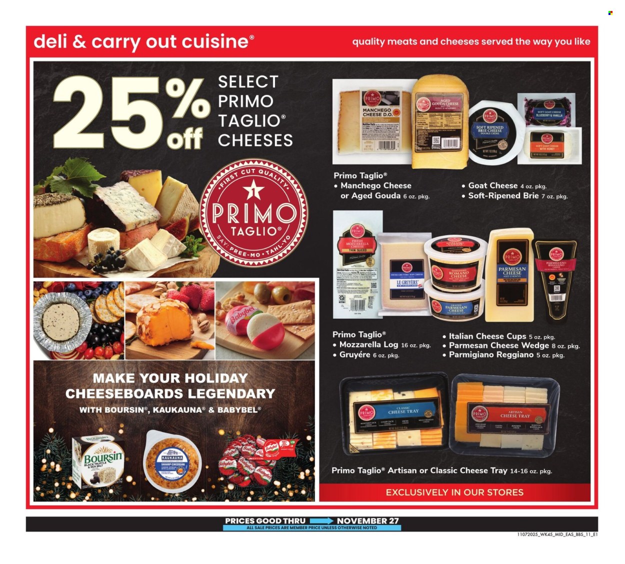 Safeway ad - 11/07/2025 - 11/27/2025. Page 11