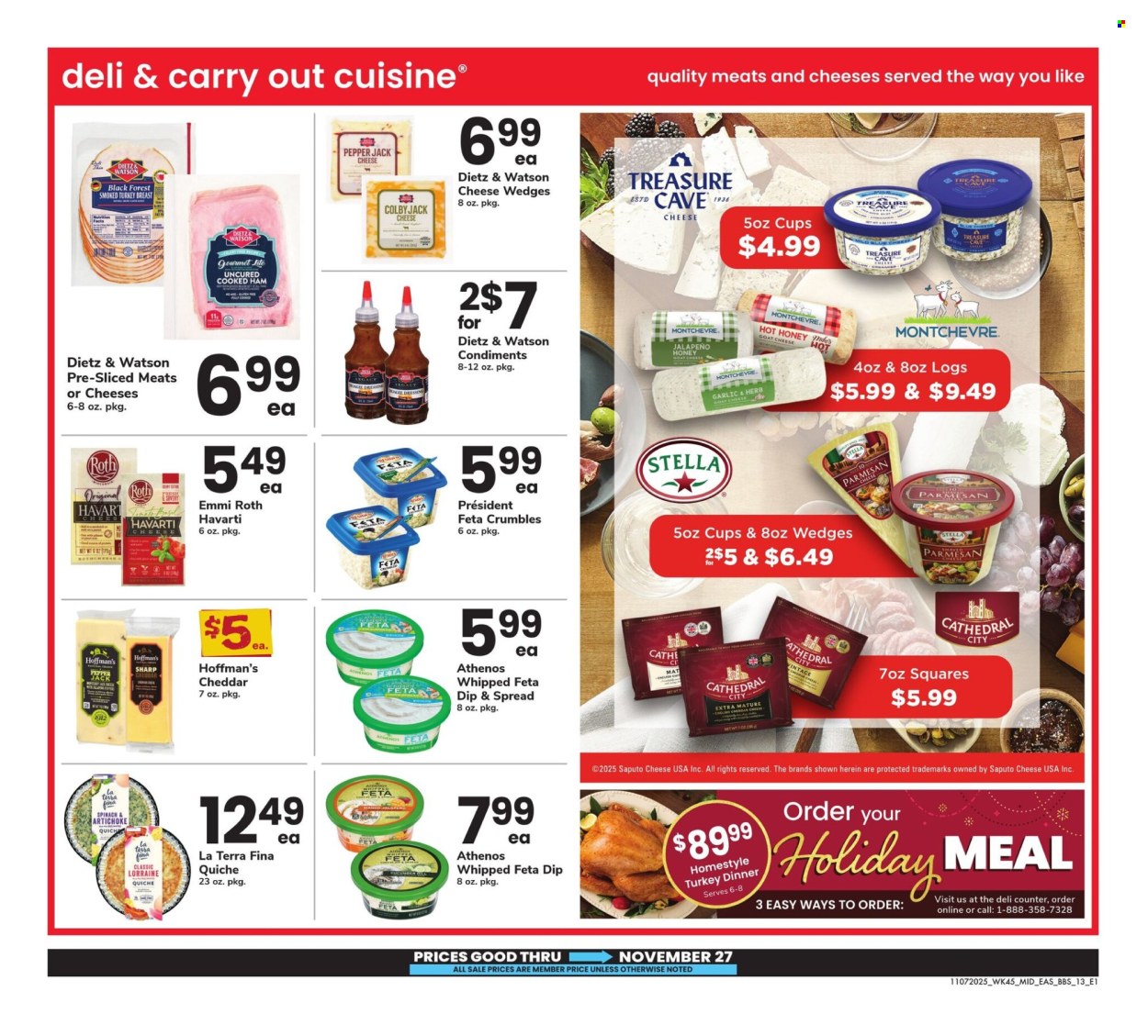 Safeway ad - 11/07/2025 - 11/27/2025. Page 13