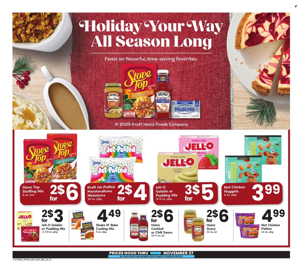 Safeway ad - 11/07/2025 - 11/27/2025. Page 25
