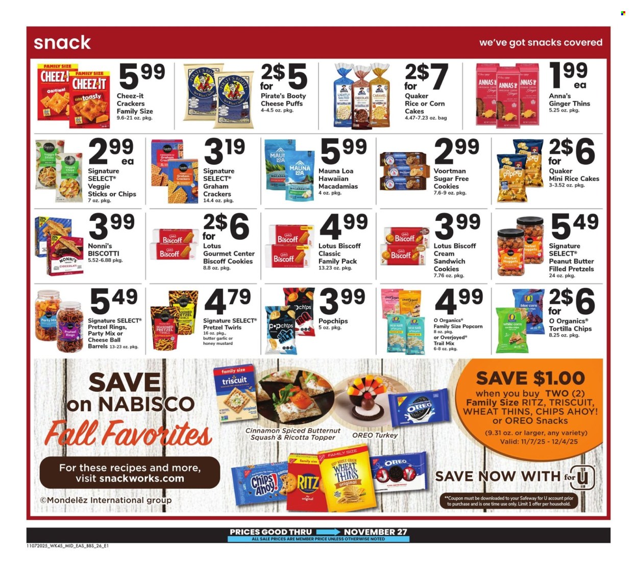 Safeway ad - 11/07/2025 - 11/27/2025. Page 26
