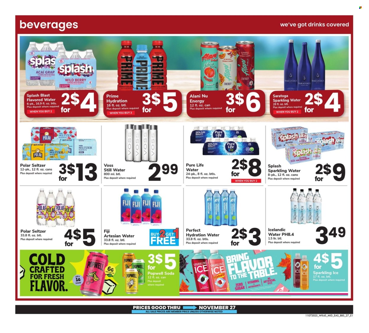 Safeway ad - 11/07/2025 - 11/27/2025. Page 27