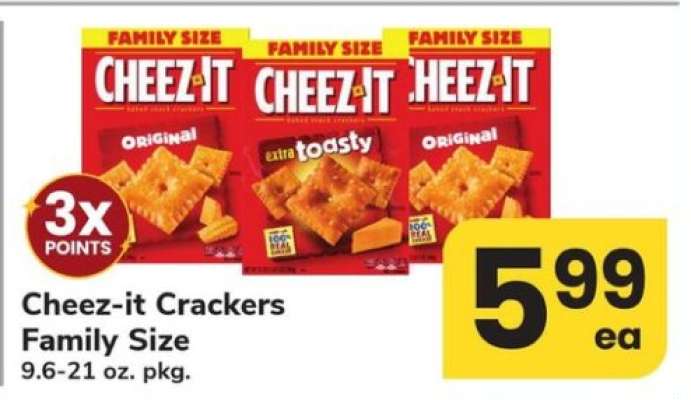 Cheez-It Crackers Family Size