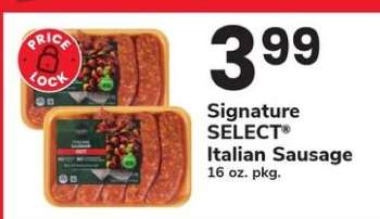 Signature SELECT Italian Sausage