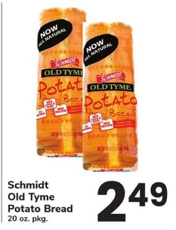 Schmidt Old Tyme Potato Bread
