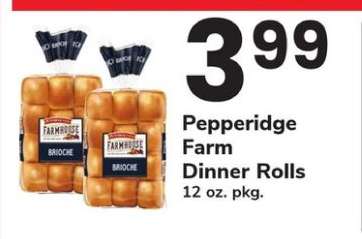 Pepperidge Farm Dinner Rolls