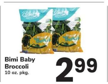 Bimi Baby Broccoli