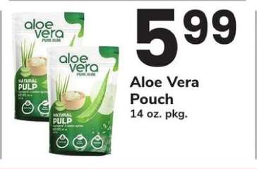 Aloe Vera Pouch