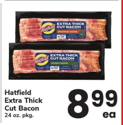 Hatfield Extra Thick Cut Bacon