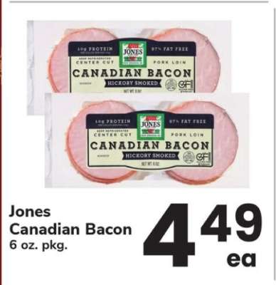 Jones Canadian Bacon