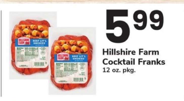 Hillshire Farm Cocktail Franks