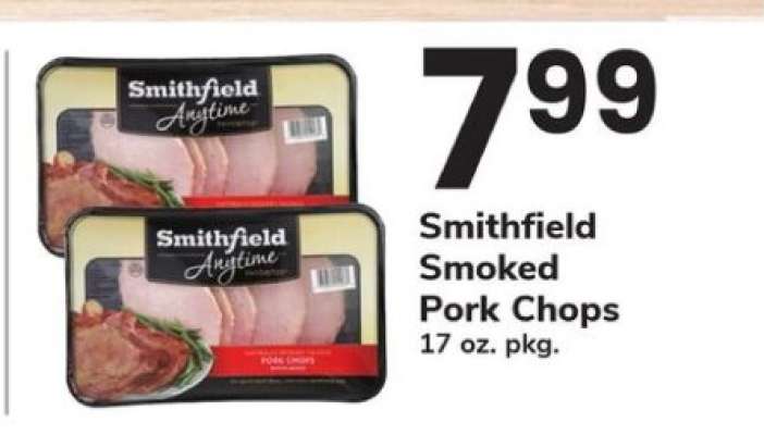 Smithfield Smoked Pork Chops