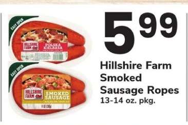 Hillshire Farm Smoked Sausage Ropes