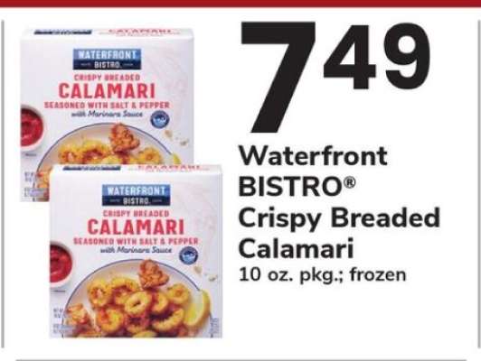 waterfront BISTRO® Crispy Breaded Calamari