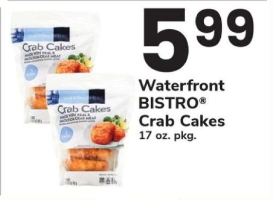 Waterfront BISTRO Crab Cakes