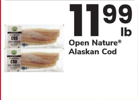 Open Nature Alaskan Cod