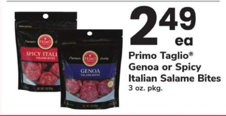 Primo Taglio Salame Bites