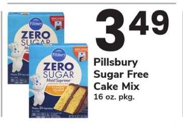 Pillsbury Sugar Free Cake Mix