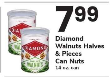 Diamond Walnuts Halves & Pieces