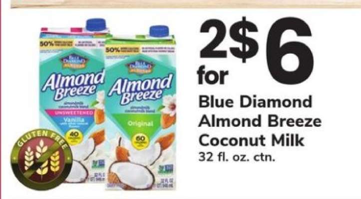 Blue Diamond Almond Breeze Coconut Milk