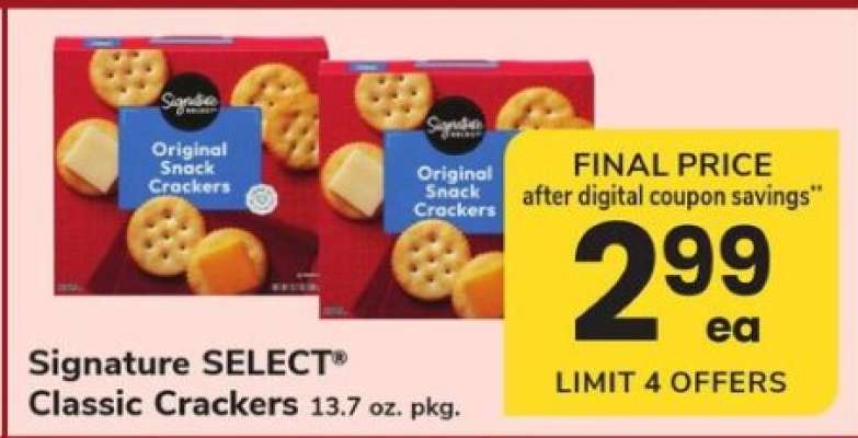 Signature SELECT Classic Crackers