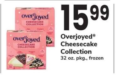 Overjoyed Cheesecake Collection