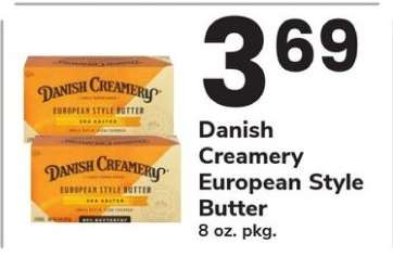 Danish Creamery European Style Butter