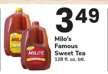 Milo's Famous Sweet Tea