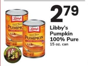 Libby's Pumpkin 100% Pure