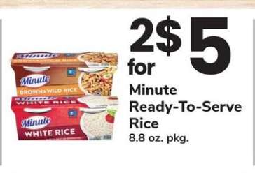 Minute Ready to Serve Rice*
